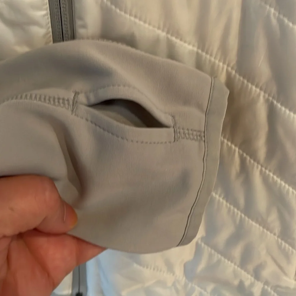 Marmot Variant Woman’s Insulated Jacket, White/Grey. Size XL - Picture 7 of 13